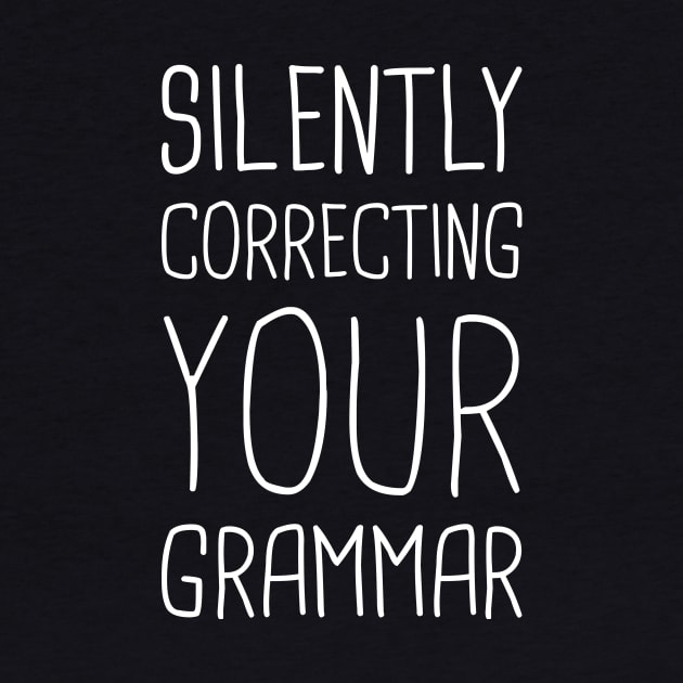 Silently Correcting Your Grammar – Funny English Teacher by MeatMan